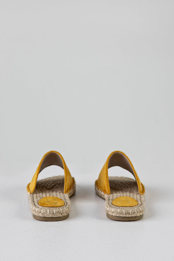 Espadrille slide sandals