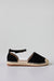 Two part espadrille shoes