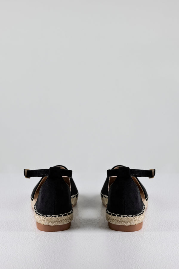 Two part espadrille shoes