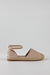 Two part espadrille shoes