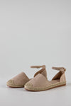 Two part espadrille shoes