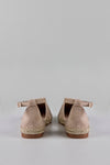 Two part espadrille shoes