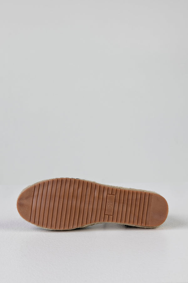 Two part espadrille shoes