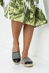 Slip-on, flatform espadrilles