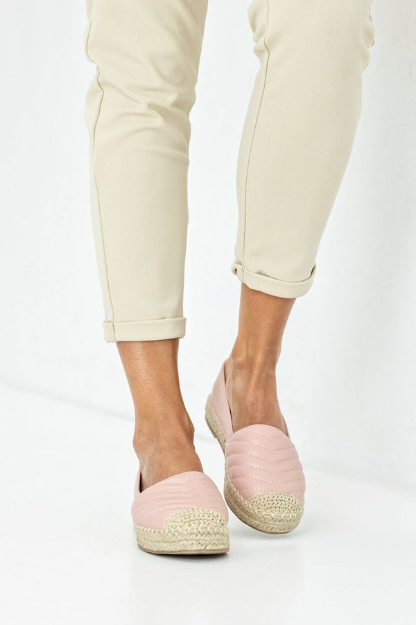 Quilted espadrilles
