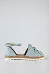 Two part espadrille shoes