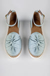 Two part espadrille shoes