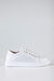 Leather hole punched sneakers