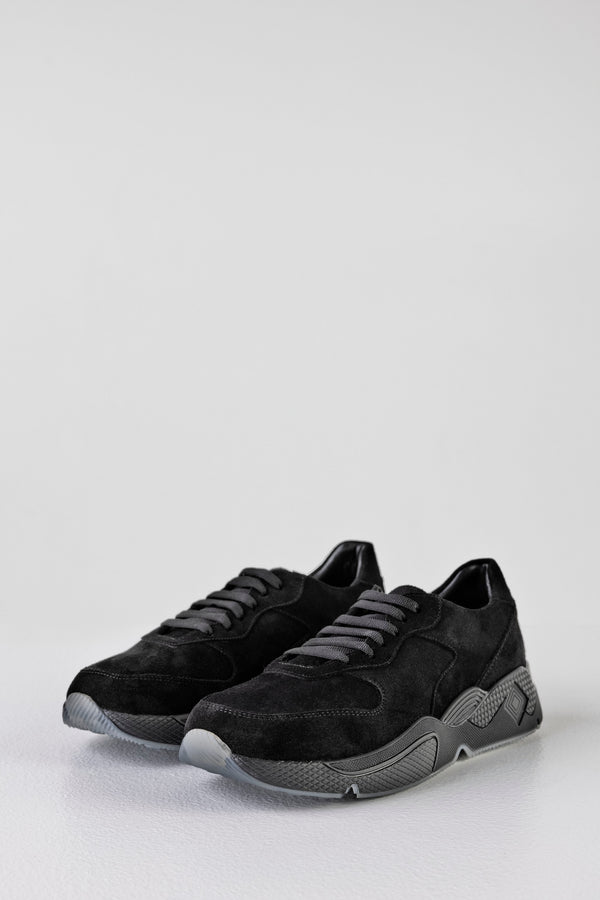 Leather suede sneakers