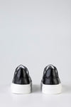 Leather lace-up sneakers