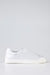 Leather lace-up sneakers