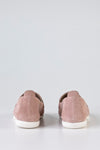 Leather suede loafers with tassels