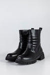 Zip-side fastening boots