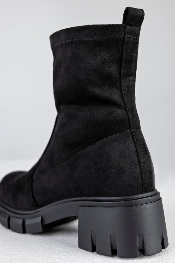 Zip-side fastening boots
