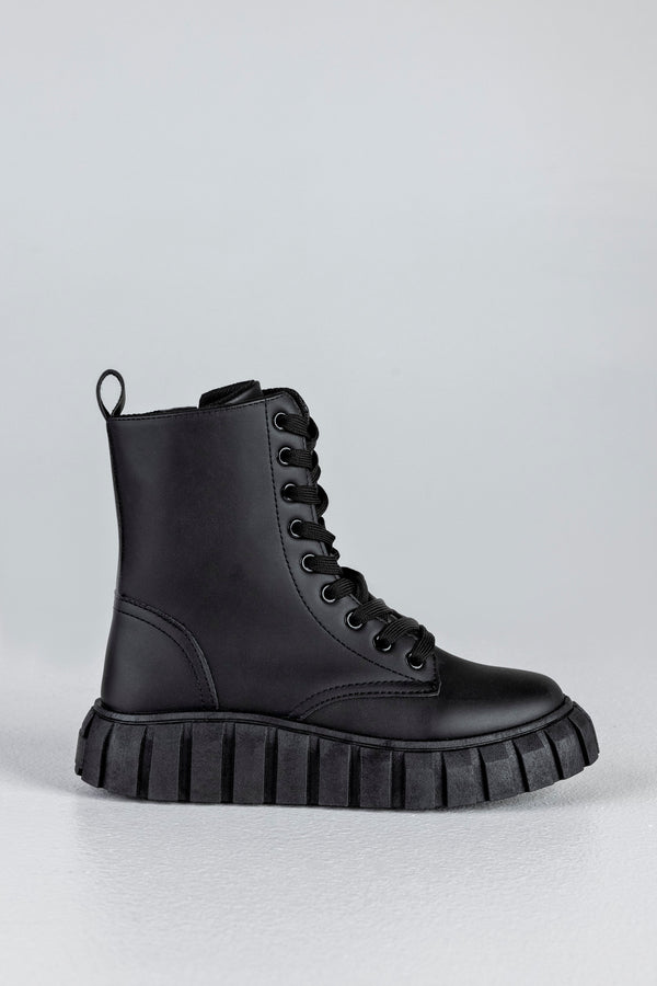 Lace up sneaker boots