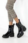 Zip-side fastening boots