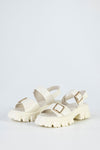 Chunky sole sandals with buckles