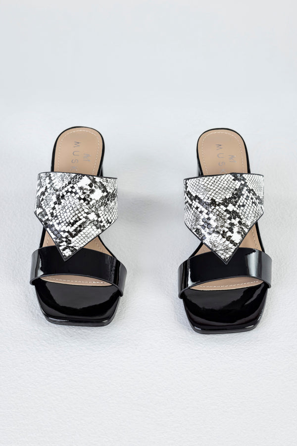 Heeled sandals