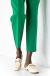 Flat mules with chain