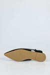 Slingback, pointed toe shoes