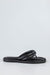 Quilted slide sandals