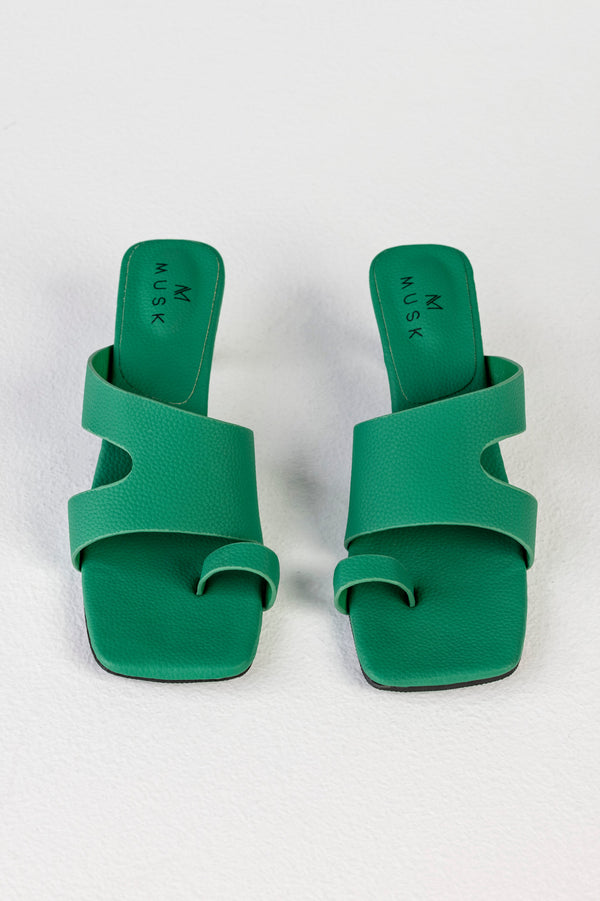 Toe heeled sandals