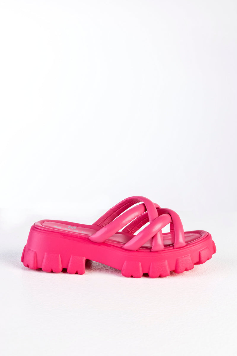 サンダル・ミュール ^MACMOC^ Soso 3 Color Strap Platform Sandals 5Cm Xoxo MAC MOC Sandals | Modalova