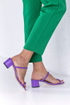 Strappy heeled sandals