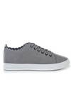 Lace-up, flat sole shoes