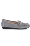 Moccasins with buckle