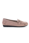Moccasins with buckle