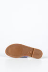 Leather flat sandals