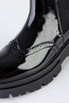 Leather chelsea boots