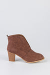 Front cut boots