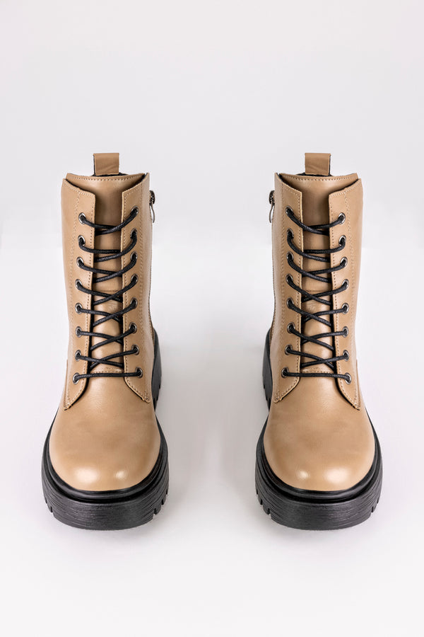 Lace-up boots