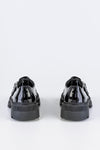 Chunky-sole shoes with buckles