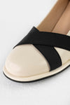 Round heeled women shoes