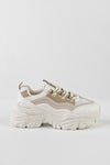 Lace-up fastening sneakers