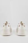 Lace-up fastening sneakers