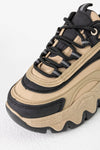 Lace-up fastening sneakers