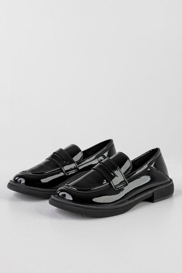 Women patent loafers