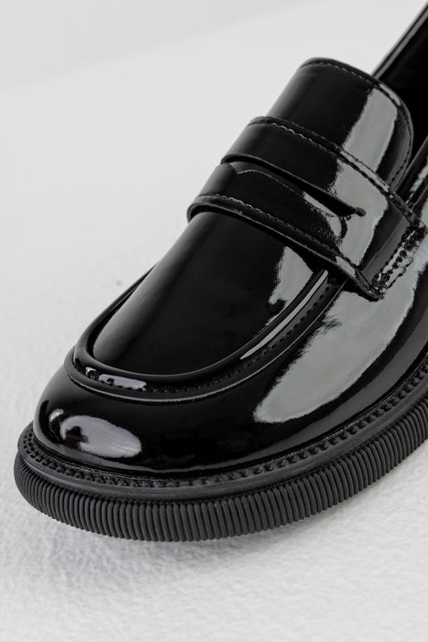 Women patent loafers