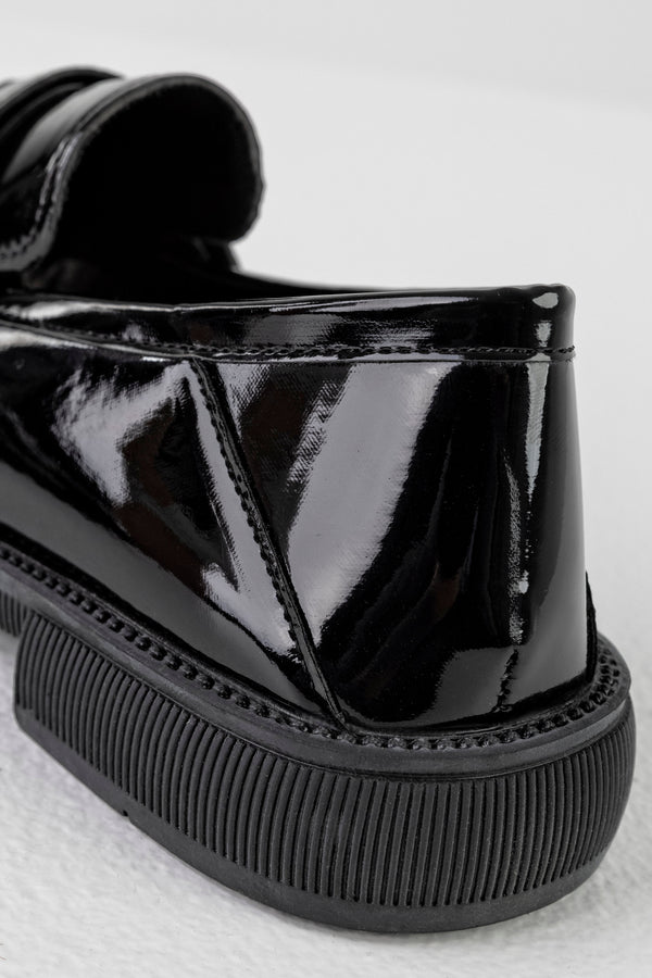Women patent loafers
