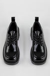 Chunky-sole derby shoes