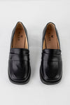 Heeled loafers