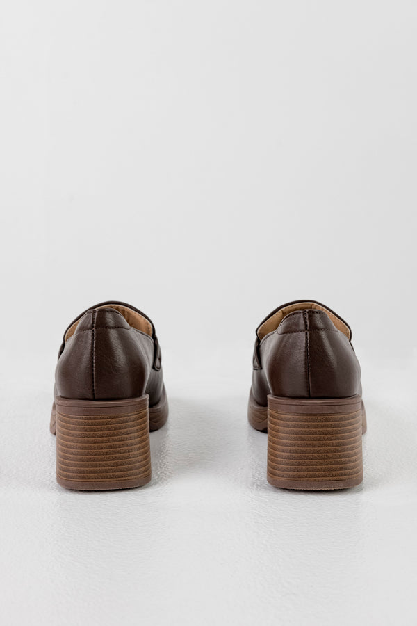 Heeled loafers