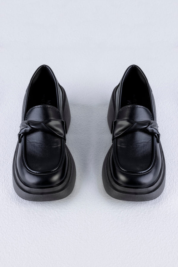 Mocassins à semelle épaisse