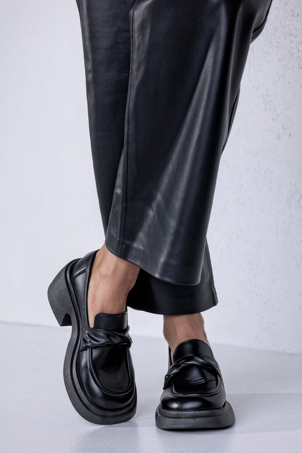 Mocassins à semelle épaisse