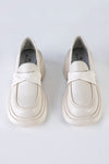 Chunky sole loafers