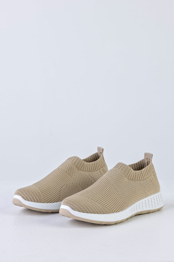 Slip-on style sneakers